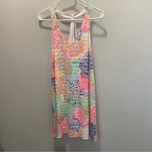 Lilly Pulitzer Vibrant Tropical Print Dress